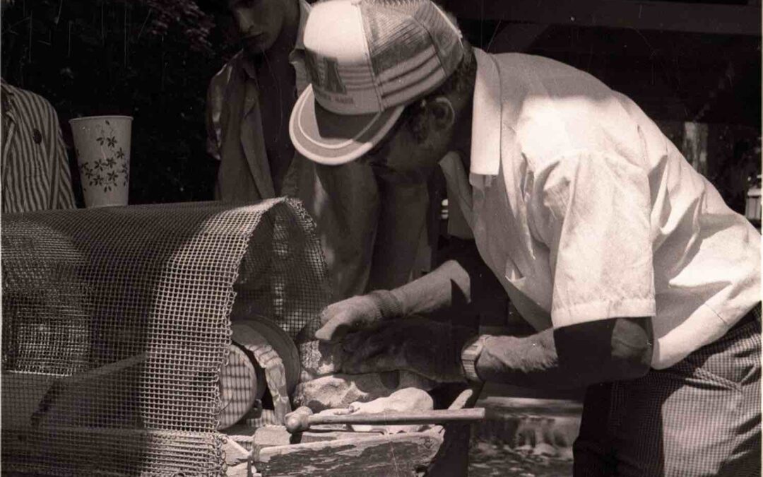 Bud Garrett Making Marbles